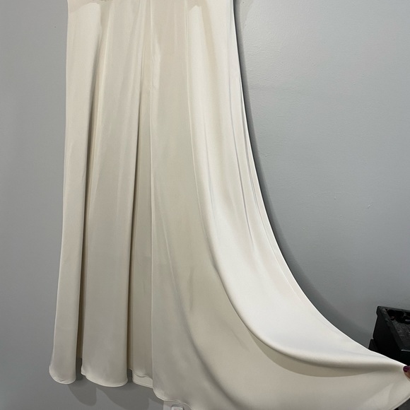 Ted Baker Lelly Halter Dress Ivory Sz 6/Ted Sz 2 - Picture 8 of 9